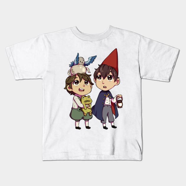 chibi Over The Garden Wall Kids T-Shirt by ibahibut